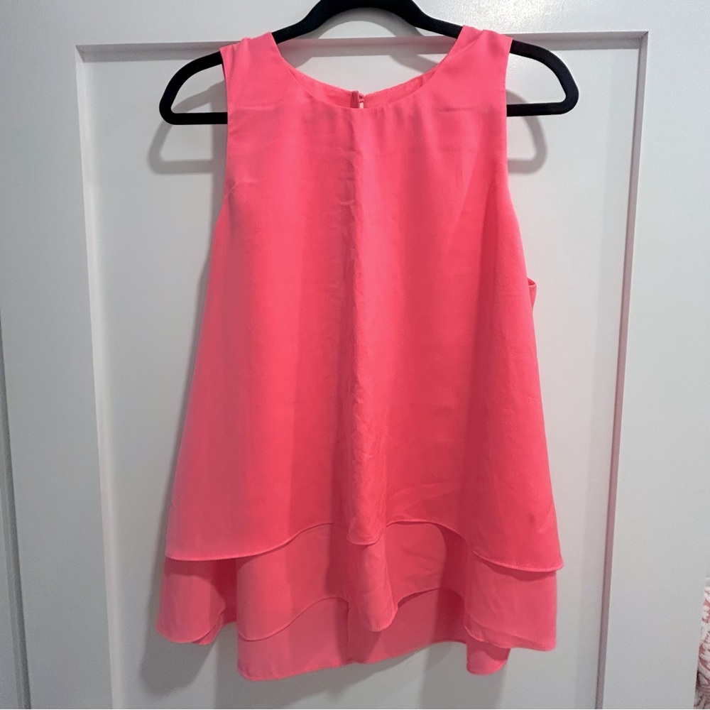 Julie Brown NYC hot pink sleeveless top